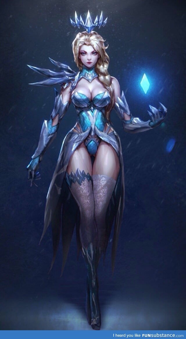 This version of Elsa looks amazing