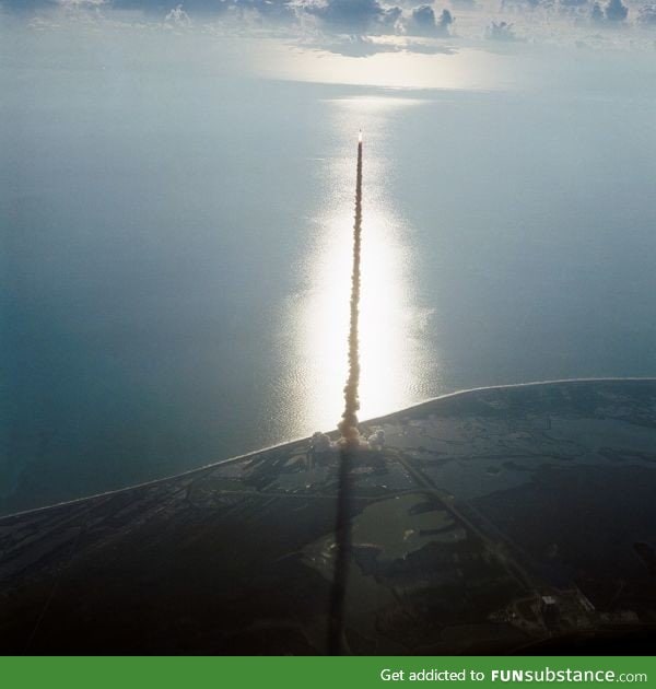 Space Shuttle Discovery Launch in 1984