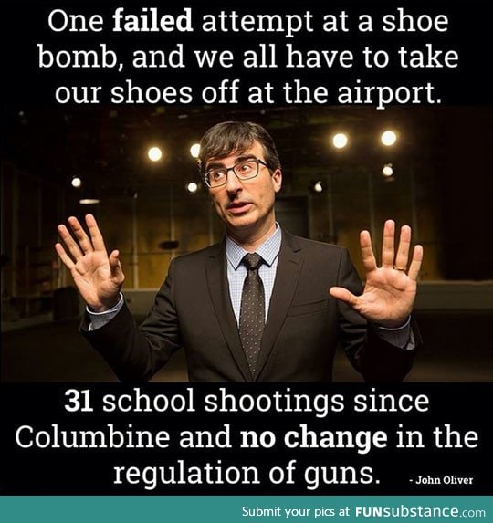 John Oliver has a point