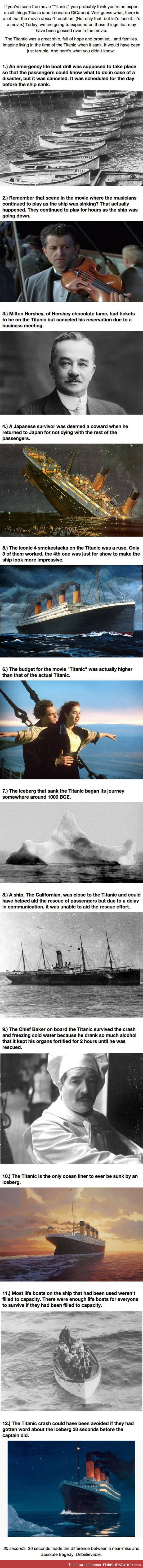 Some Of Titanic's Secrets And Facts