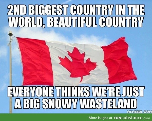 2nd biggest country in the world
