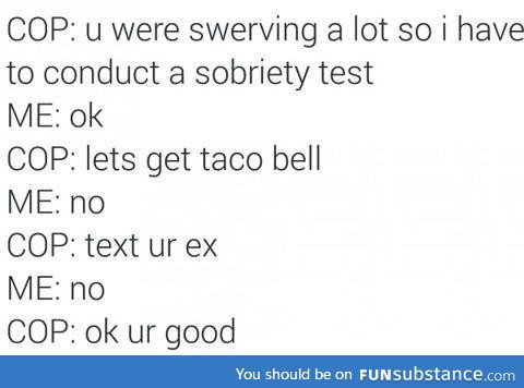 Sober test