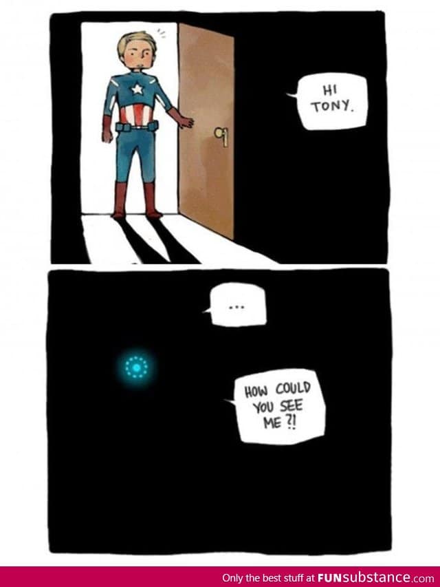 Hide and go seek with Tony Stark