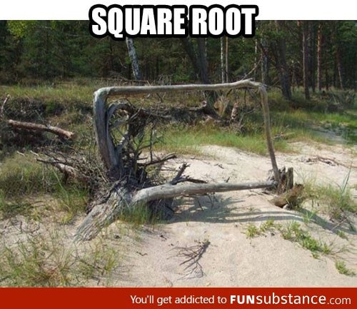 Natural square root