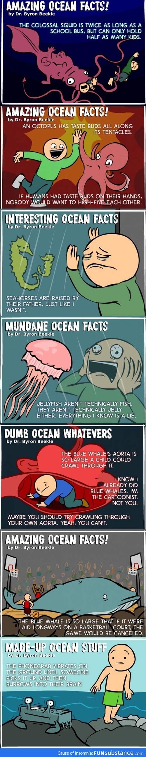 Amazing ocean facts