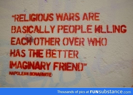 Religious wars summed up