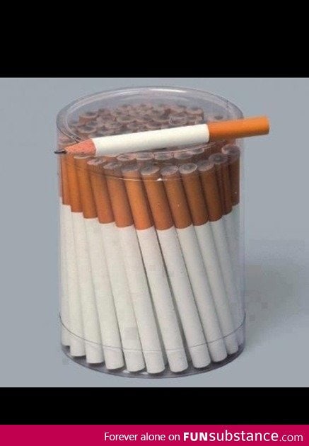 Cigarette design pencils