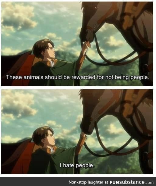 We all have a little of Levi inside us