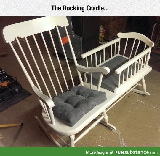 This cradle is genius
