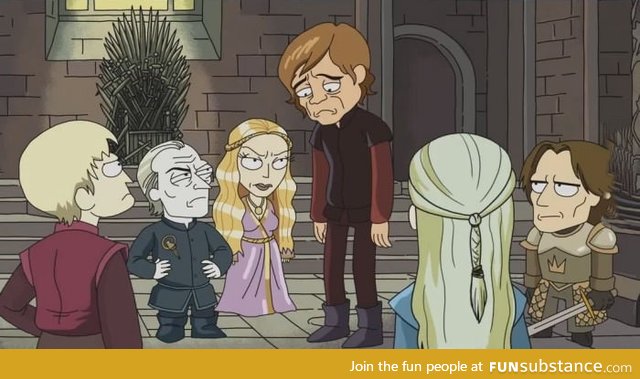 An alternate universe where everyone is a dwarf instead of Tyrion