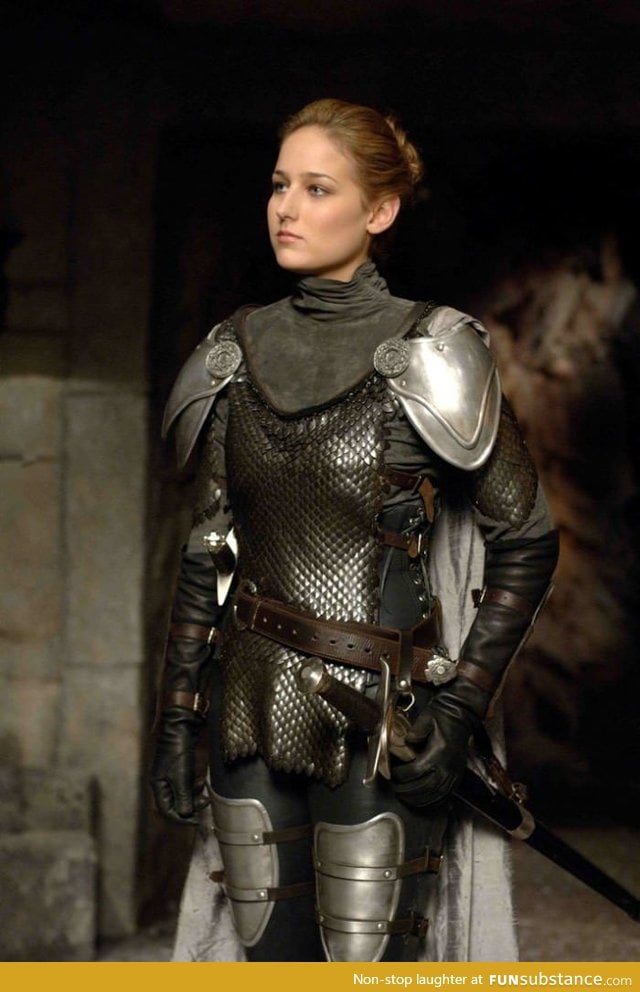 Realistic female armor