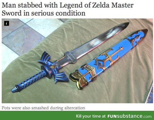 Link has gone downhill