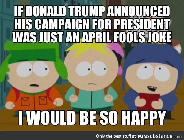 Waiting for Donald's big announcement
