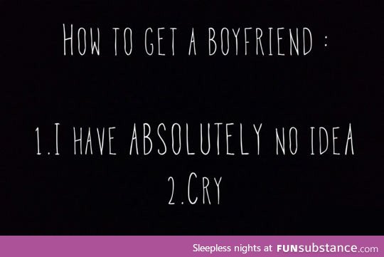 Get a boyfriend in a few steps
