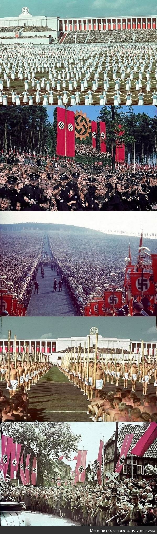 Color photos of pre-war Nazi Germany