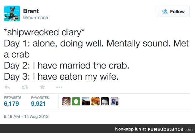 Maybe he was just in a bad mood, feeling a little crabby