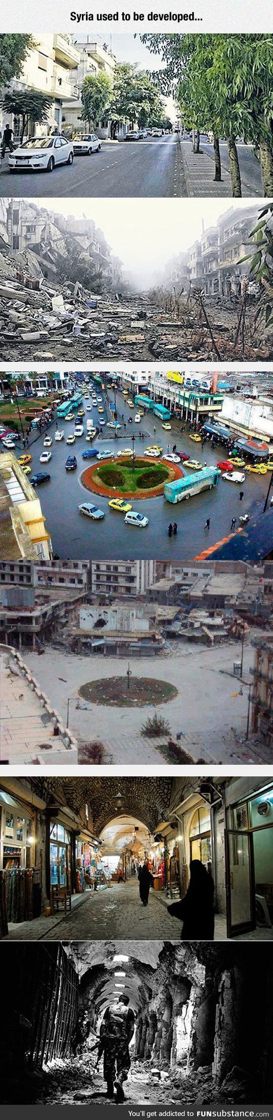 Photos of Syria when it used to be a developed city