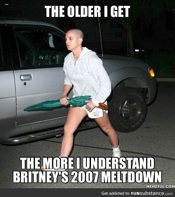 Who remembers Britney Spears in 2007?