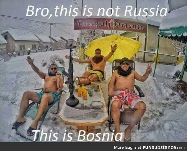 All people from Balkans are way crazier than Russians