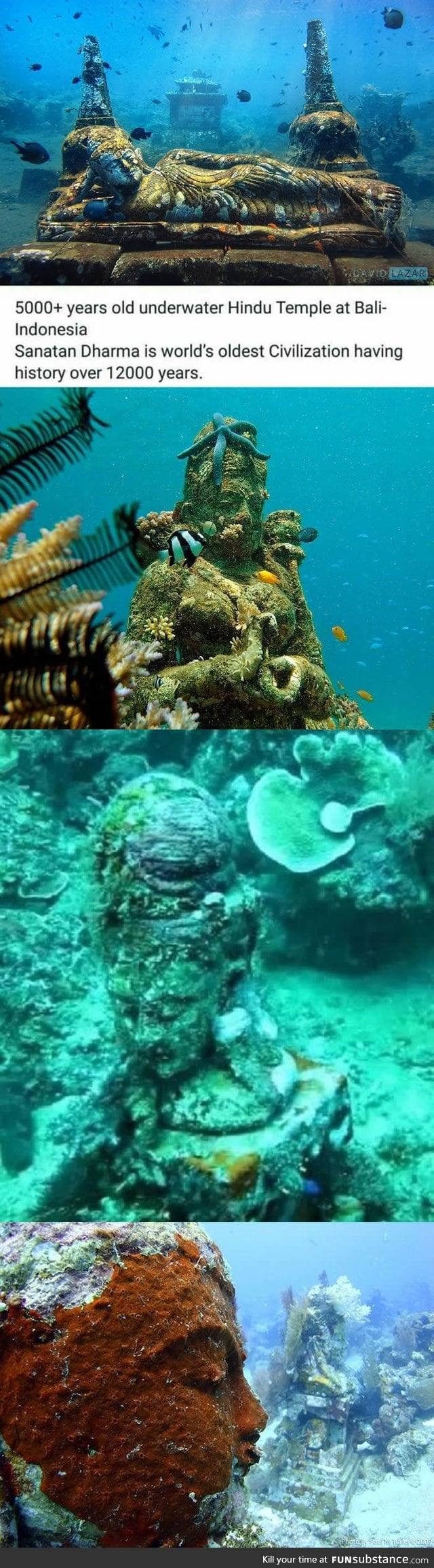 5000+ years old Hindu temple was found under water