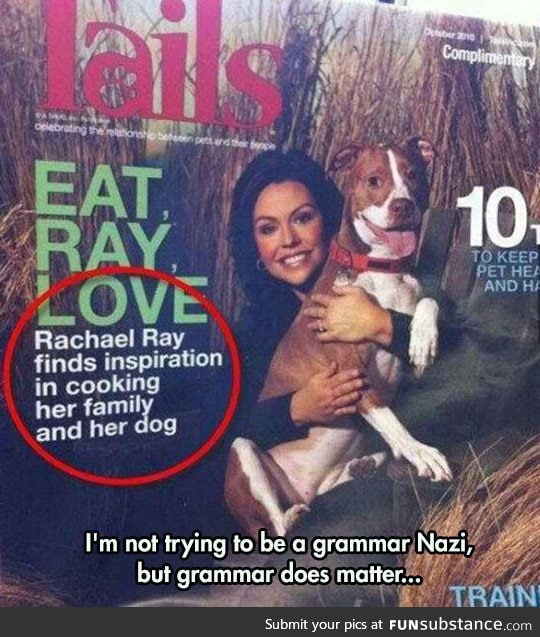 This Publication Doesn't Believe In Commas