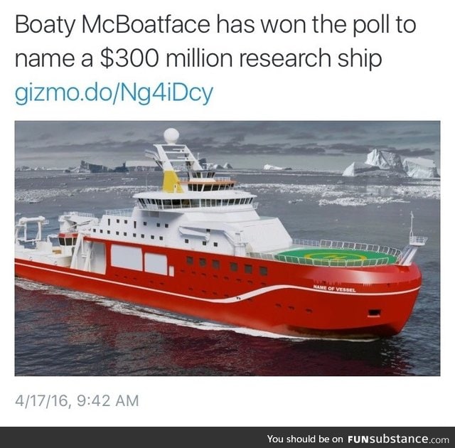 Boat McBoatface