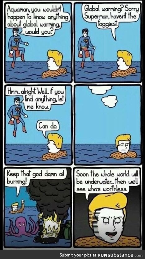 Aquaman and Global Warming