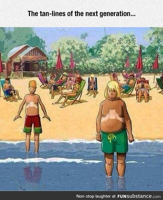 Next generation tan lines