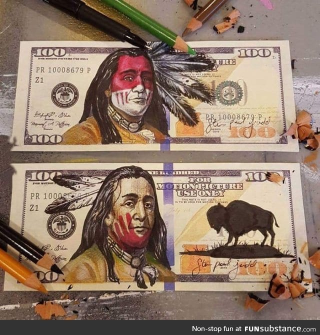 US dollar idea, American Indian
