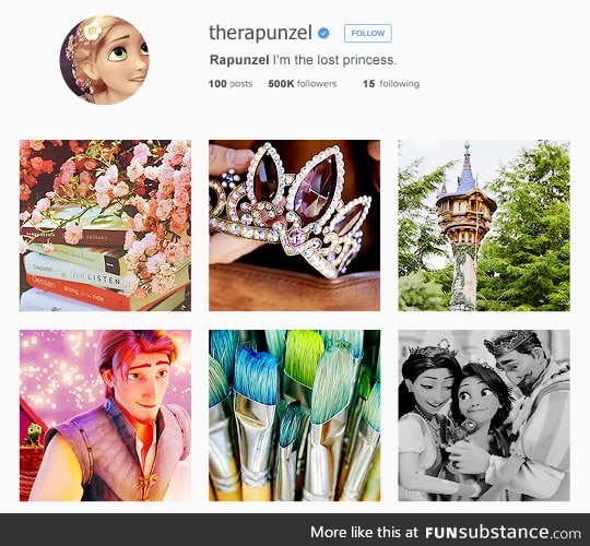 If Disney princesses had Instagram #2