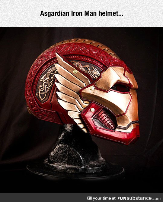 Iron Man's Asgardian Helmet