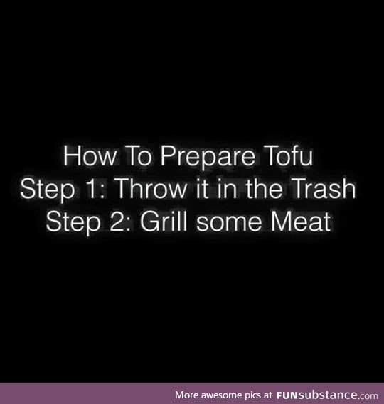 Preparing tofu