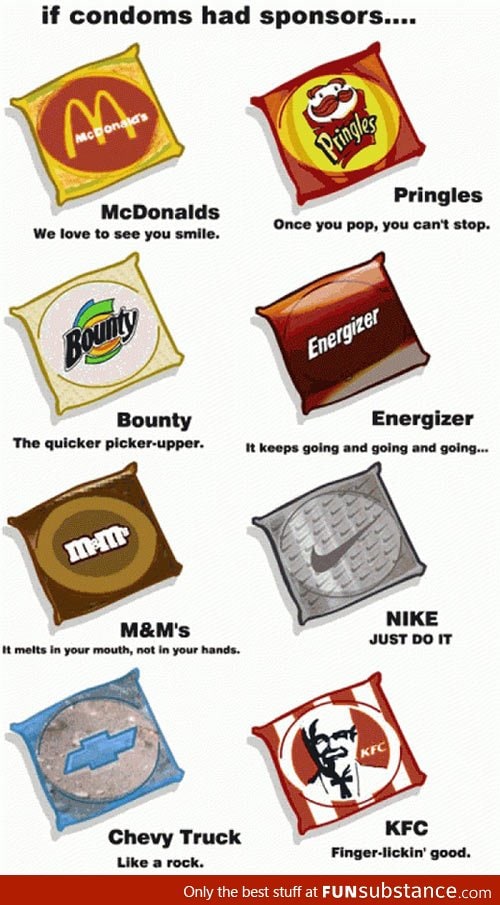 If condoms had sponsors