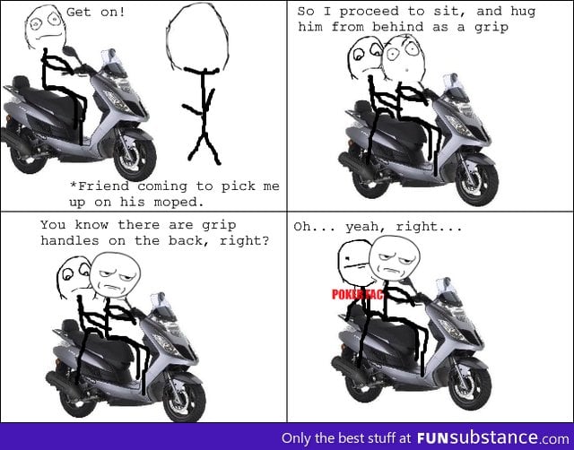 My first moped experience