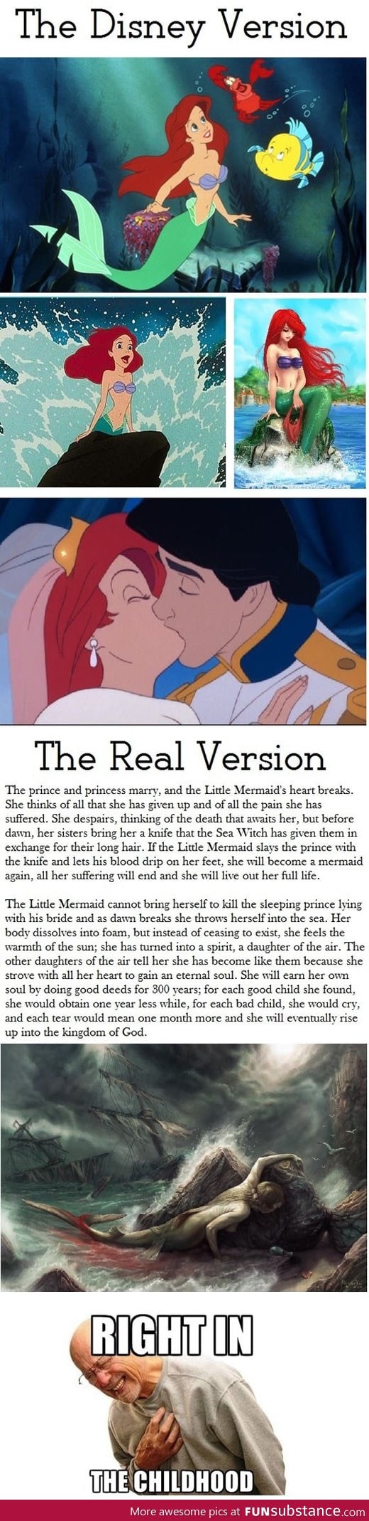 The real version of The Little Mermaid