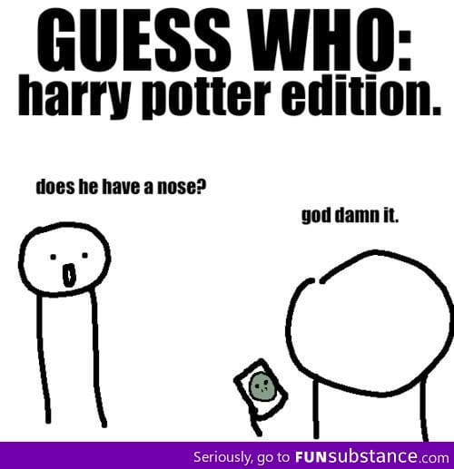 Guess who Harry potter edition