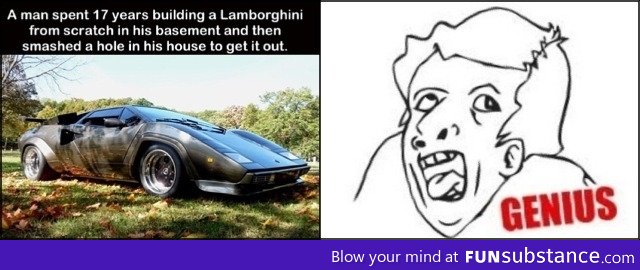 Building a lamborghini