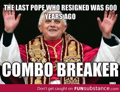 Pope Resigns