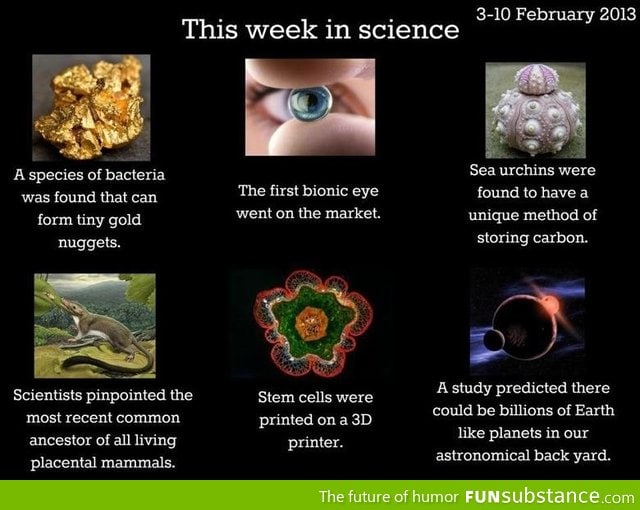 This week in science