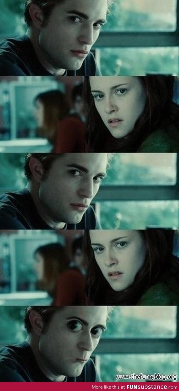 Twilight staring contest