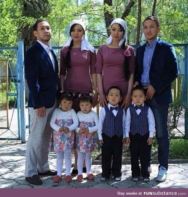 Married twin couples and have twin children