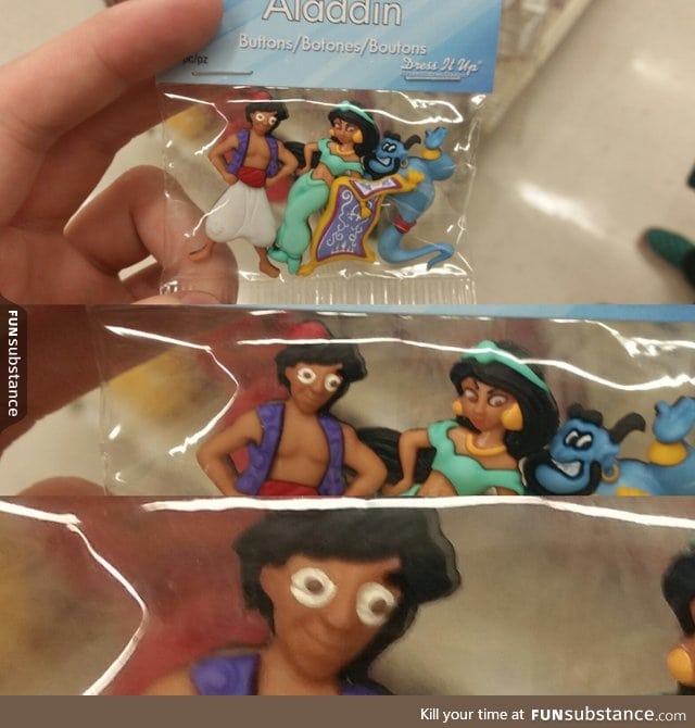 Aladdin has seen some shit