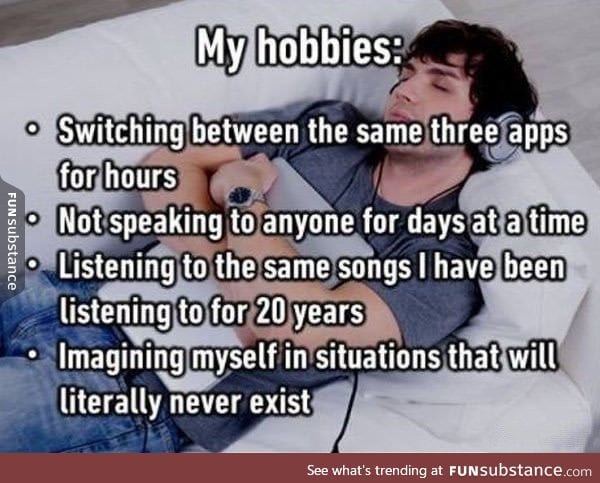 My hobbies: