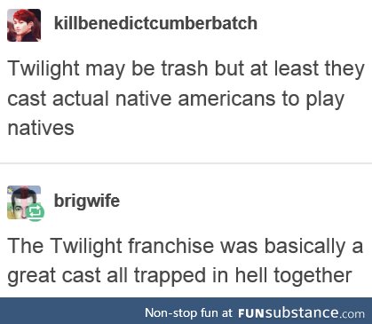 The Twilight cast