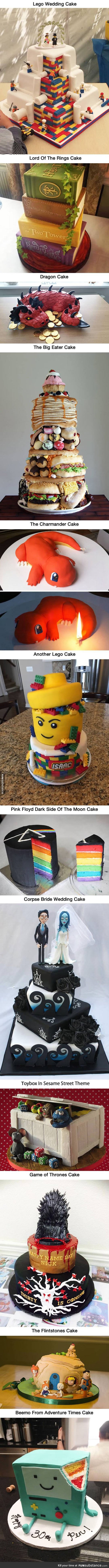 Cakes That Are Way Too Cool To Eat