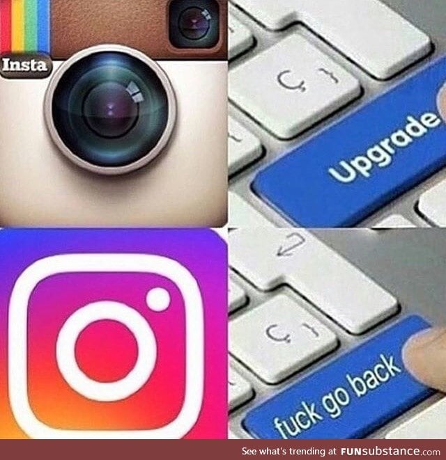 About the new instagram update