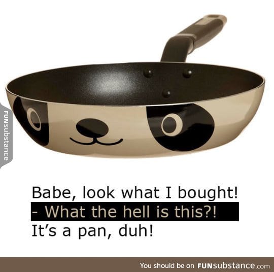 Look, It's A Panda Pan