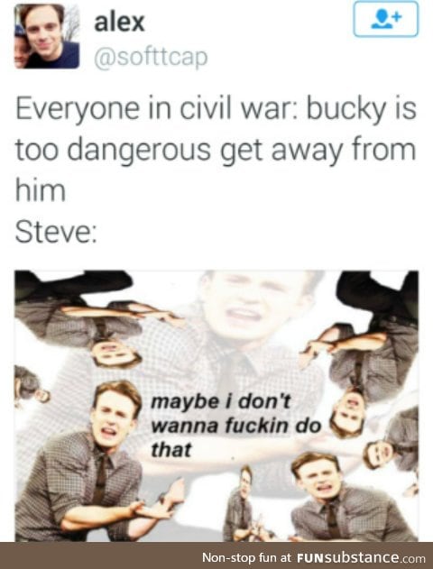 Steve, watch your language