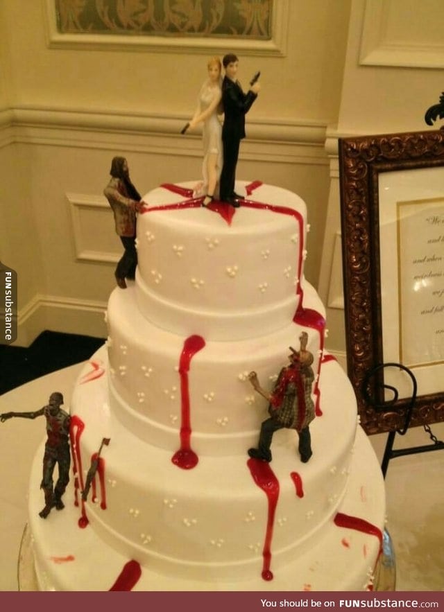 Awesome wedding cake