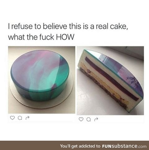 *drools rainbow* i don't think i could eat it, it's perfect